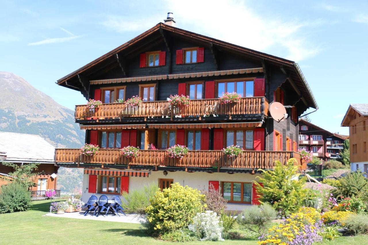 Apartamento Haus Bel-Air Grächen Exterior foto