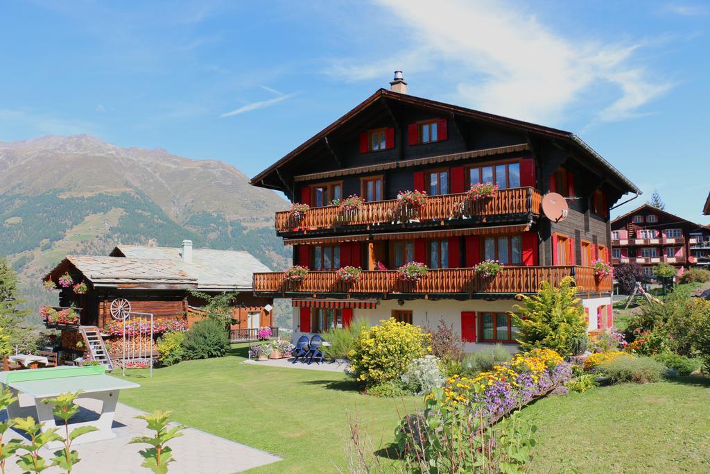Apartamento Haus Bel-Air Grächen Habitación foto